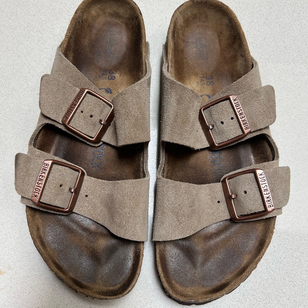 Birkenstock Arizona Soft footbed size 38 Narrow Fit